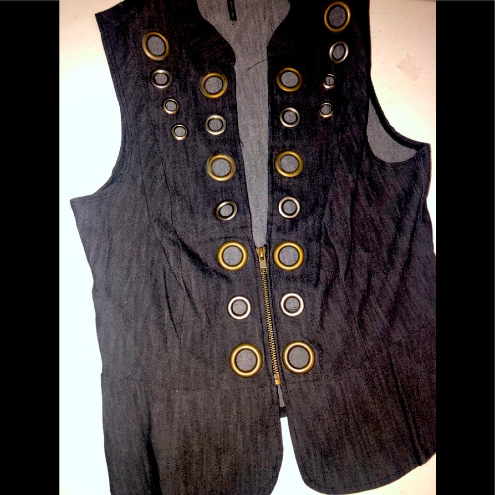 Denim vest
